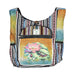 Threadheads Himalayan Hemp Lily Pad Patchwork Shoulder Bag - Glasss Station