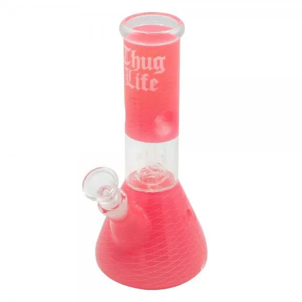 Thug Life 8" Pink Dream Water Pipe - Glasss Station