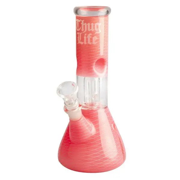 Thug Life 8" Pink Dream Water Pipe - Glasss Station