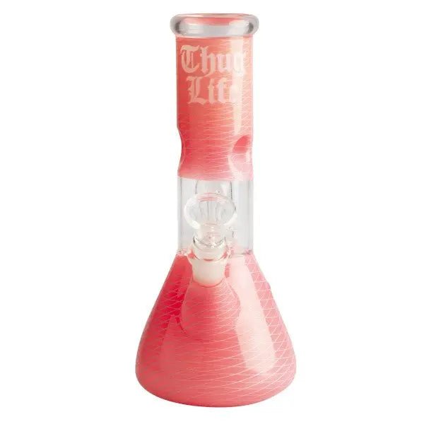 Thug Life 8" Pink Dream Water Pipe - Glasss Station