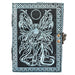 Under The Blue Fairy Moon Embossed Leather Journal - Glasss Station