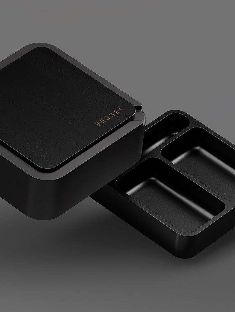 Vessel Ash Ultimate Ashtray and Storage - Glasss Station