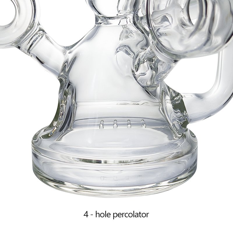 Waxmaid Defender Mini Recycler Rig - Glasss Station