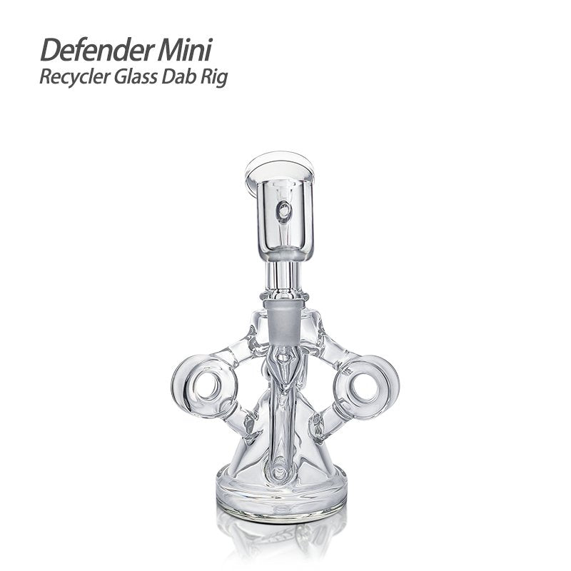 Waxmaid Defender Mini Recycler Rig - Glasss Station
