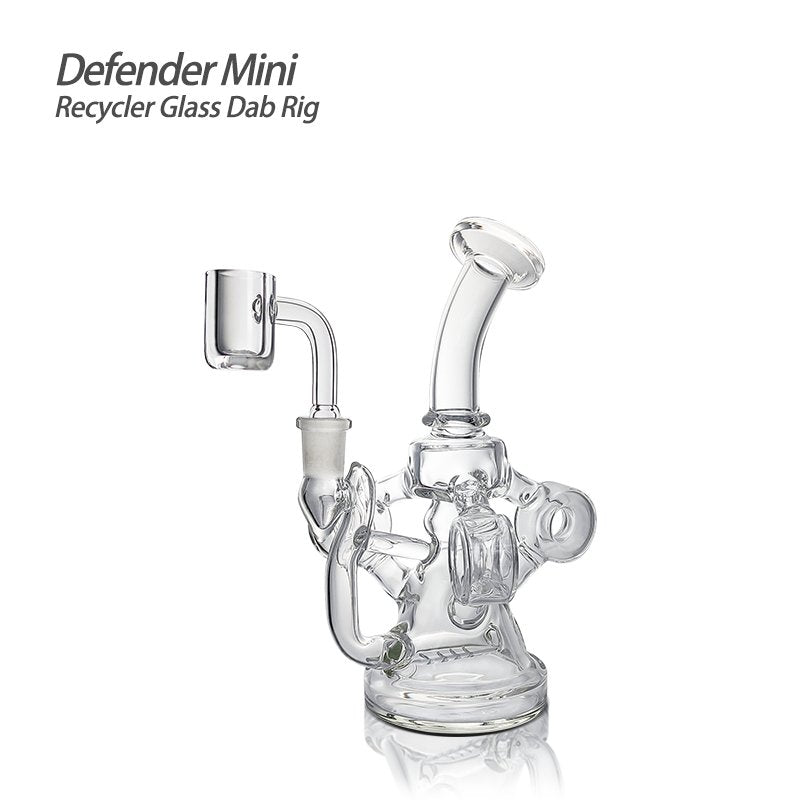 Waxmaid Defender Mini Recycler Rig - Glasss Station