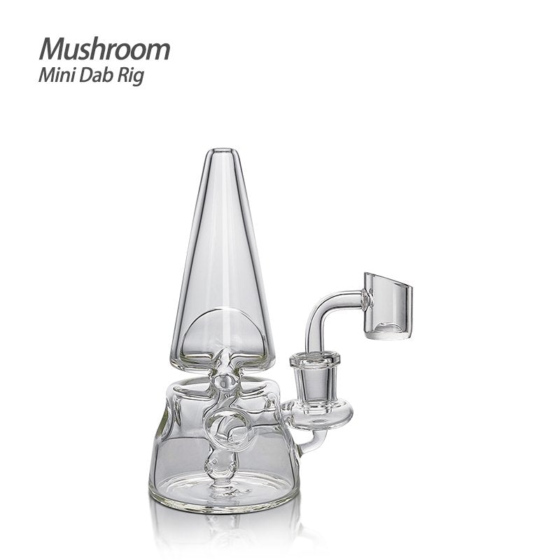 Waxmaid Mushroom Mini Dab Rig - Glasss Station