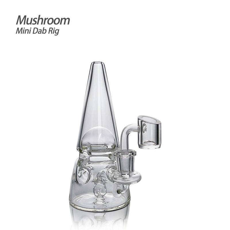 Waxmaid Mushroom Mini Dab Rig - Glasss Station