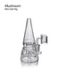 Waxmaid Mushroom Mini Dab Rig - Glasss Station