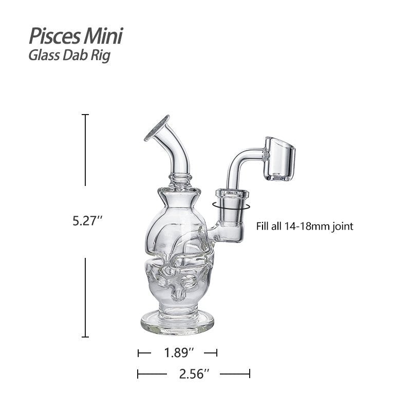 Waxmaid Pisces Mini Dab Rig - Glasss Station