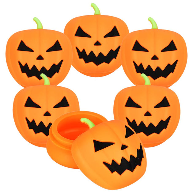 Wicked Pumpkin 6 Piece Silicone Container Set - Glasss Station