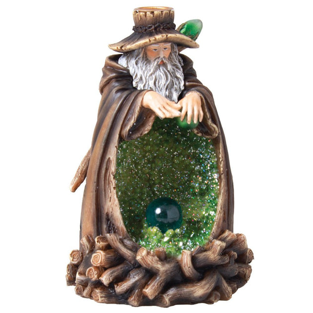 Wizard Backflow Incense Burner w/ LED - Glasss Station