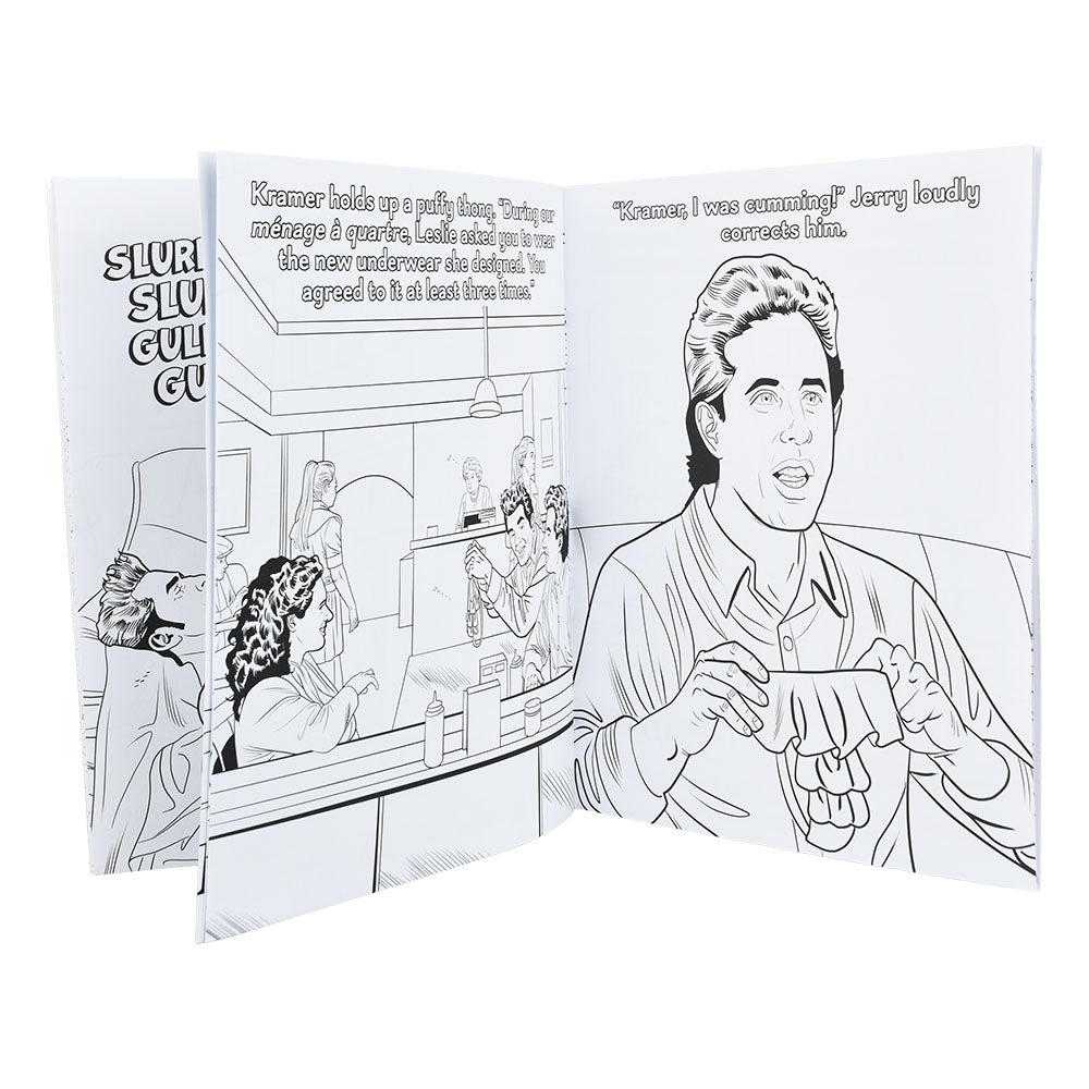 Wood Rocket Sexfeld Adult Coloring Book - Glasss Station