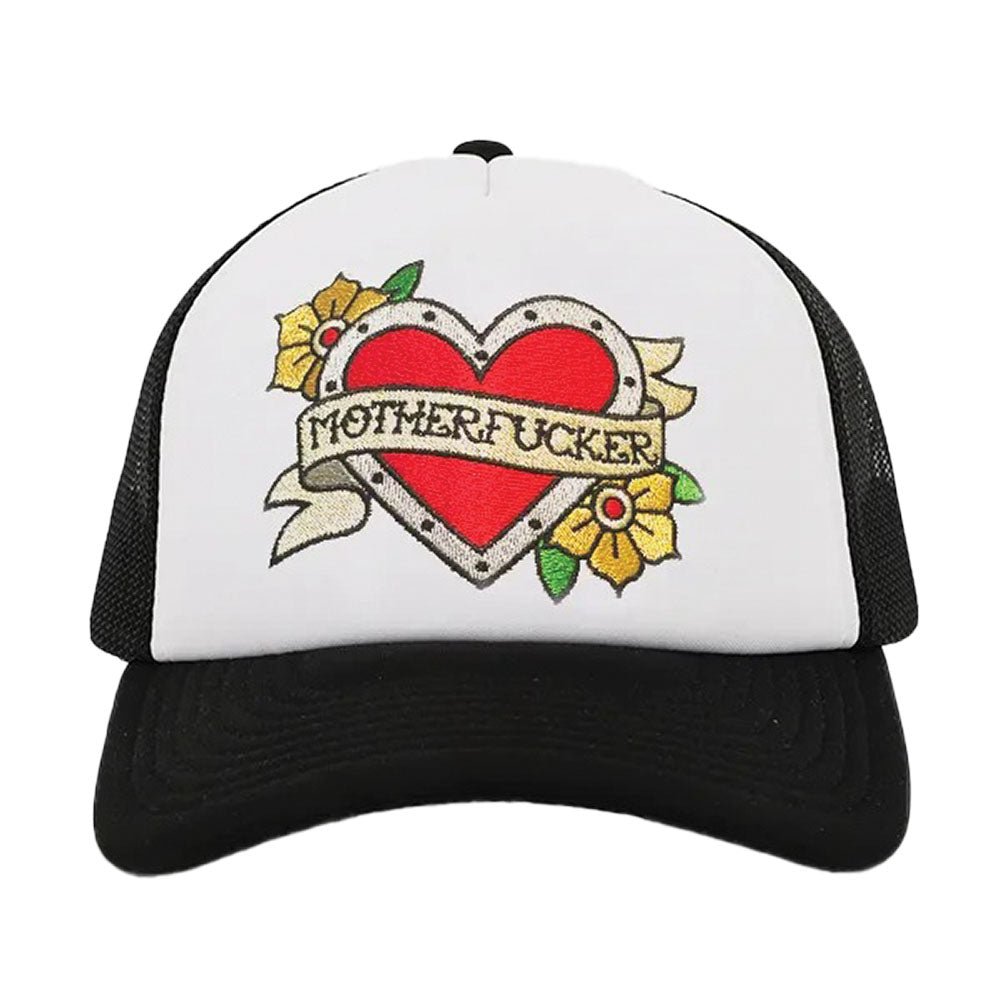 Wood Rocket Tattoo Heart Snapback Hat - Glasss Station