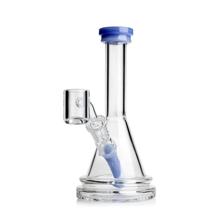 1Stop Glass 7" Mini Beaker Dab Rig - Glasss Station