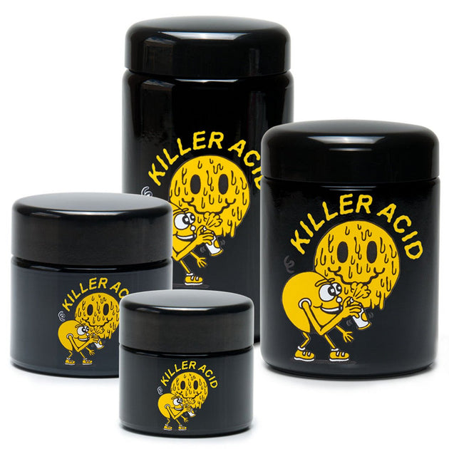 420 Science x Killer Miles of Smiles Acid UV Screw Top Jar - Glasss Station