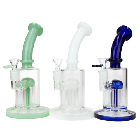 8 Arm Perc 8.5" Glass Water Pipe - Glasss Station