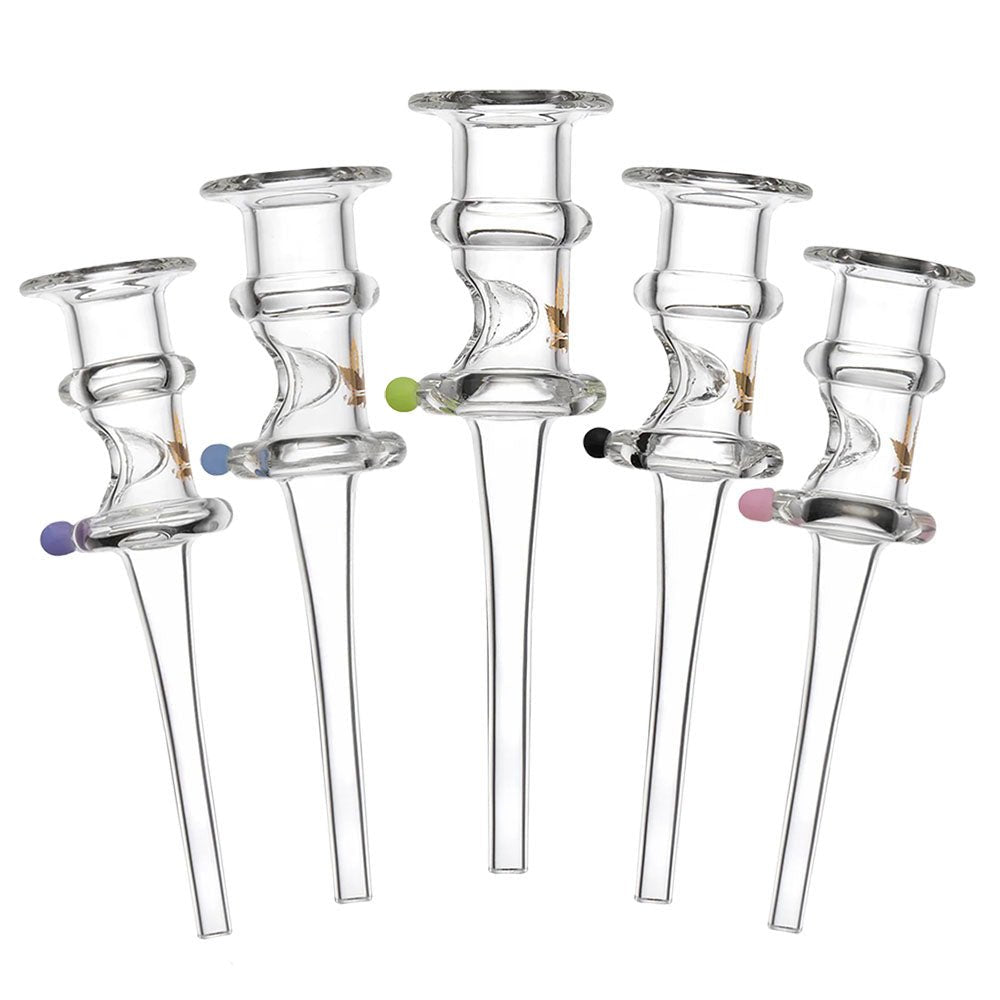 aLeaf Hat 5" Glass Dab Straw - Glasss Station