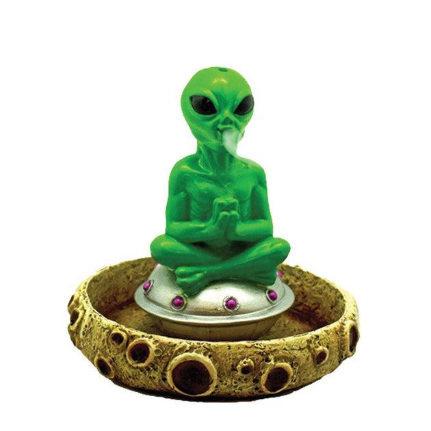 Alien Moon Lander 5.25" Cone Incense Burner - Glasss Station