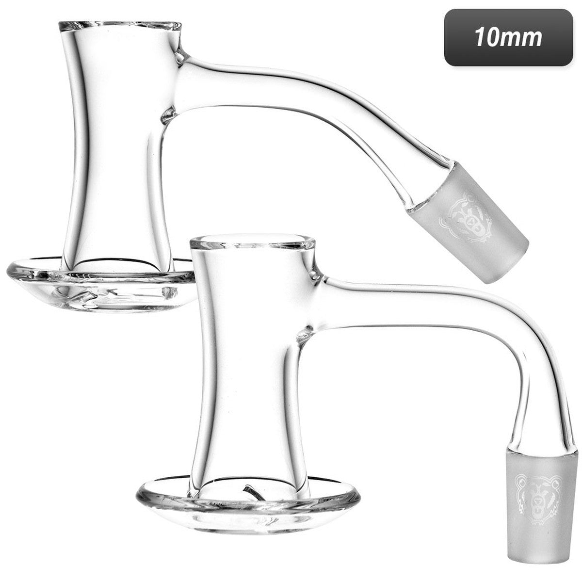 Bear Quartz Hourglass Blender Banger - Glasss Station