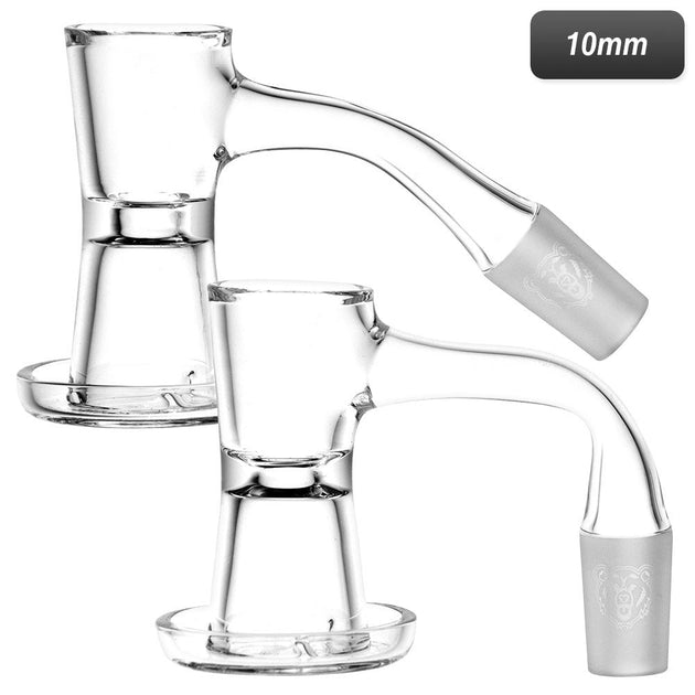 Bear Quartz Hourglass Slurper Banger - Glasss Station