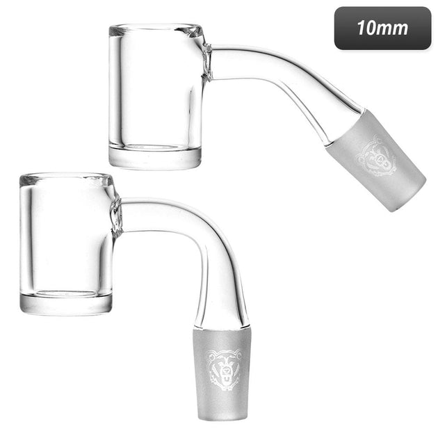 Bear Quartz V2 Flat 22MM Banger - Glasss Station