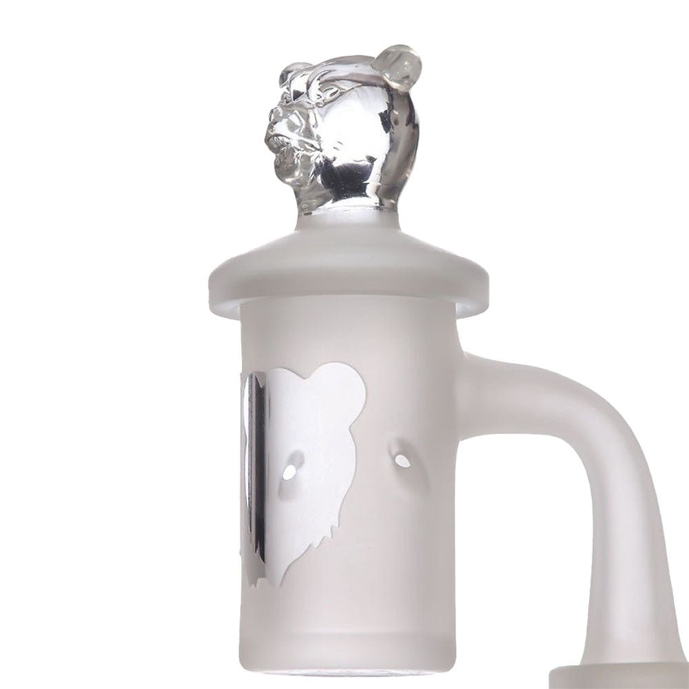 Bear Quartz Worked Sphere Dab Rig Box Set - Glasss Station