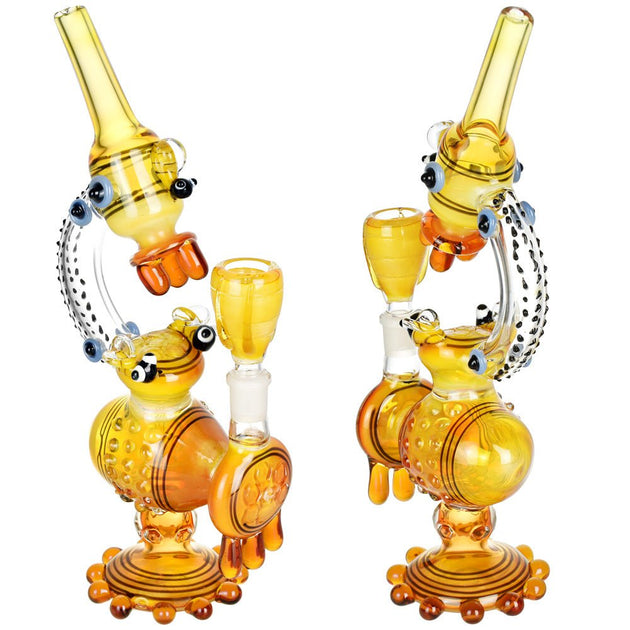 Bee Microscope 11" Water Pipe - Glasss Station