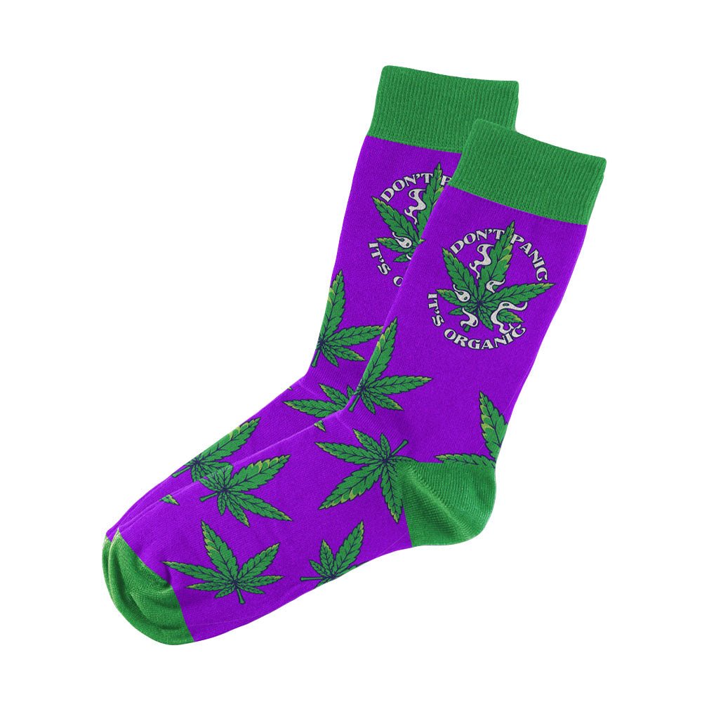 Blazing Buddies Don't Panic It's Organic Socks 6 Pack - Glasss Station