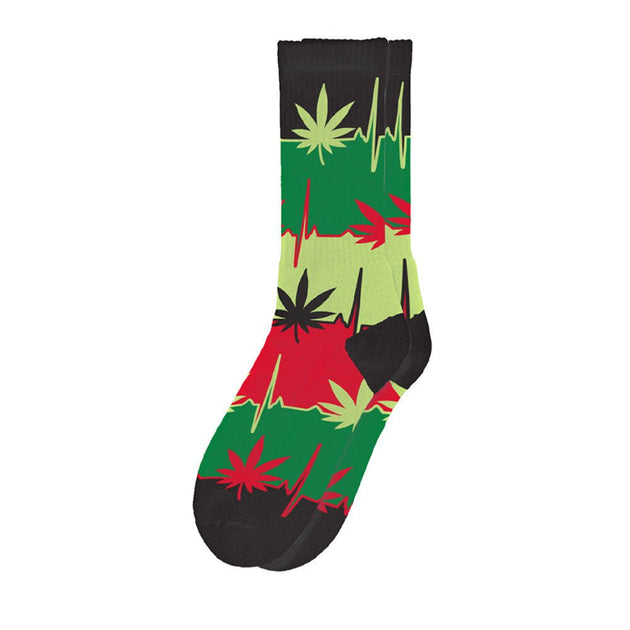 Blazing Buddies Socks - Hemp Heartbeat - Glasss Station