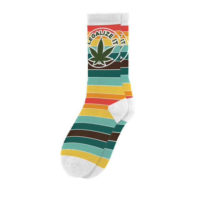 Blazing Buddies Socks - Legalize It - Glasss Station