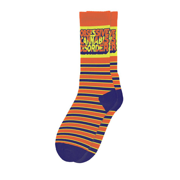 Blazing Buddies Socks - Obsessive Cannabis Disorder - Glasss Station
