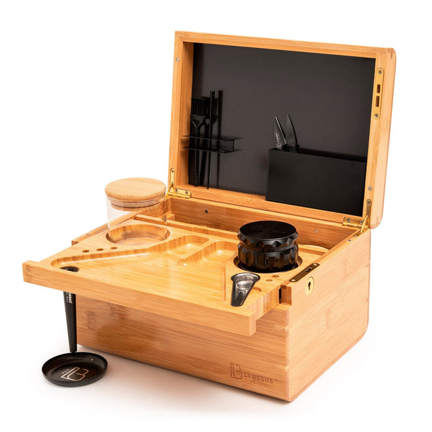 Blue Bus Discovery Storage Box Natural - Glasss Station