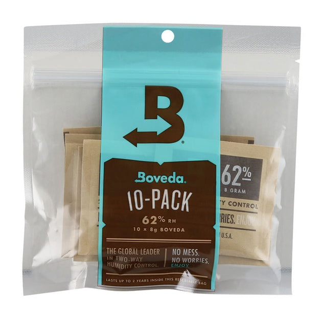 Boveda Humidity Control - 62% 8g 10 Pack - Glasss Station