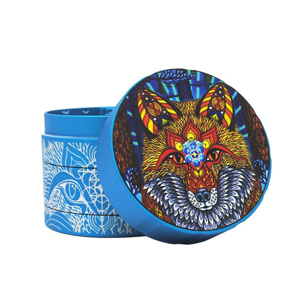 Cali Crusher Homegrown Phil Lewis Fox Grinder 4pc/2.35" - Glasss Station