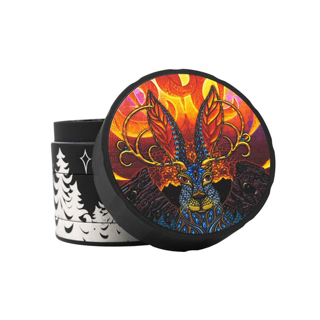 Cali Crusher Homegrown Phil Lewis Jackalope Grinder 4pc/2.35" - Glasss Station