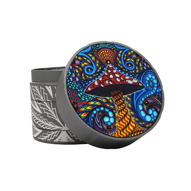 Cali Crusher Homegrown Phil Lewis Shroomy Grinder 4pc/2.35" - Glasss Station