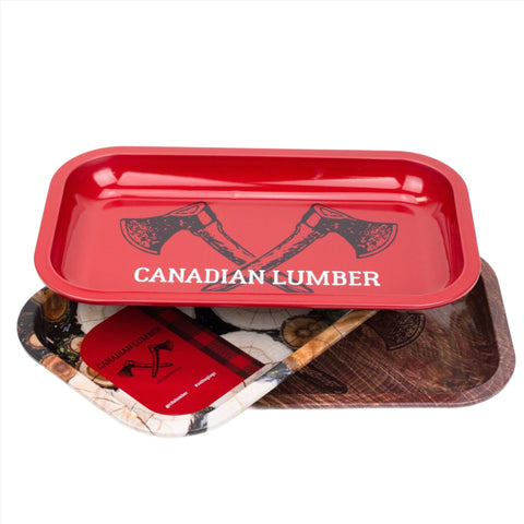Canadian Lumber - ROLLING TRAY | MEDIUM - Glasss Station