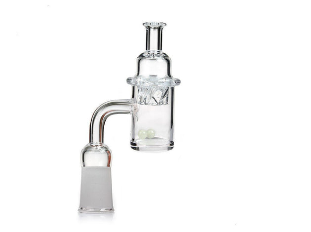 Cap & Glow Quartz Banger Set - Glasss Station
