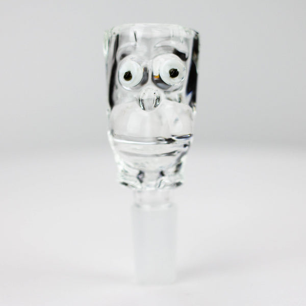 Cartoon Face Design Glass Bowl - Glasss Station
