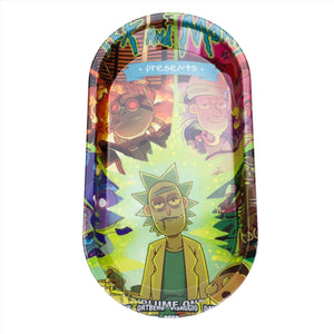 Cartoon Small Rolling Tray - Glasss Station