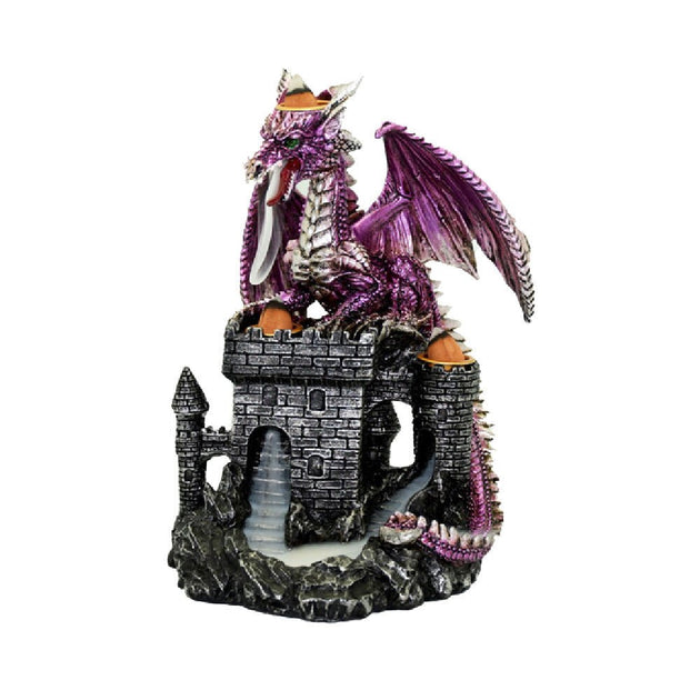 Castle Dragon Triple Backflow Incense Burner - Glasss Station