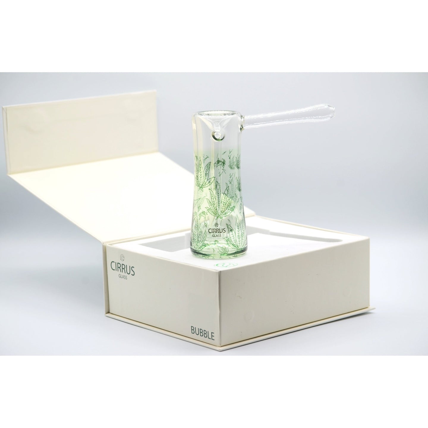 Cirrus Glass Green Sativa Bubble - Glasss Station