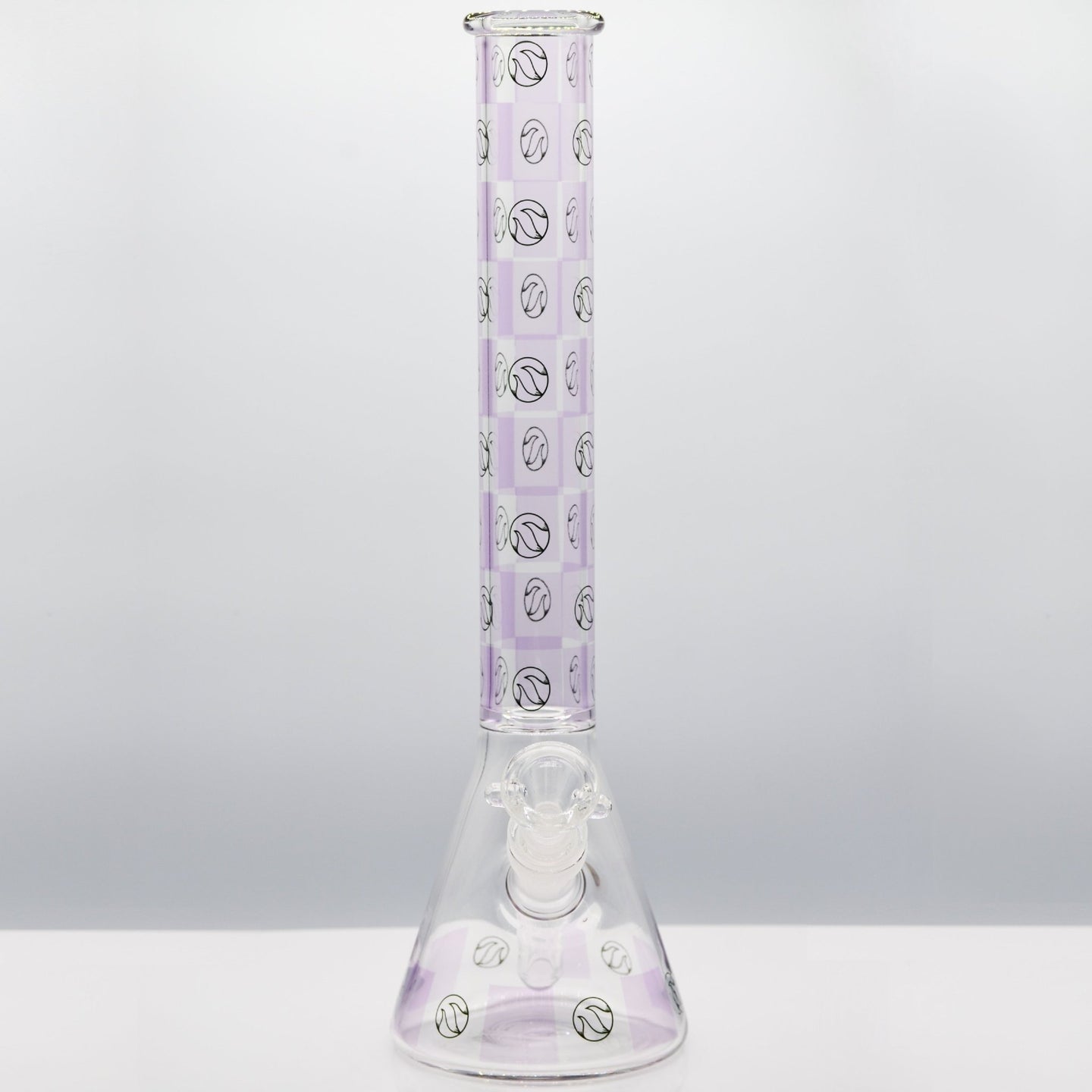 Cirrus Glass Lavender Beaker Bong - Glasss Station