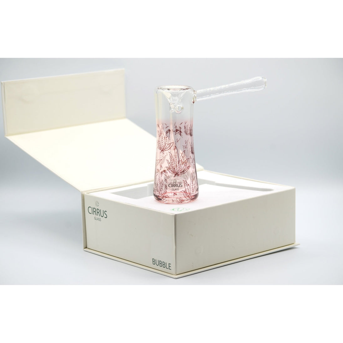Cirrus Glass Red Sativa Bubble - Glasss Station