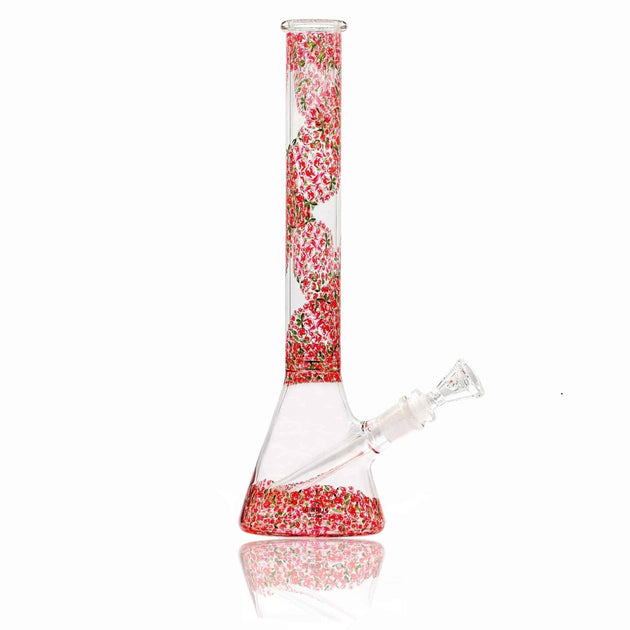 Cirrus Glass Rosa Beaker Bong - Glasss Station