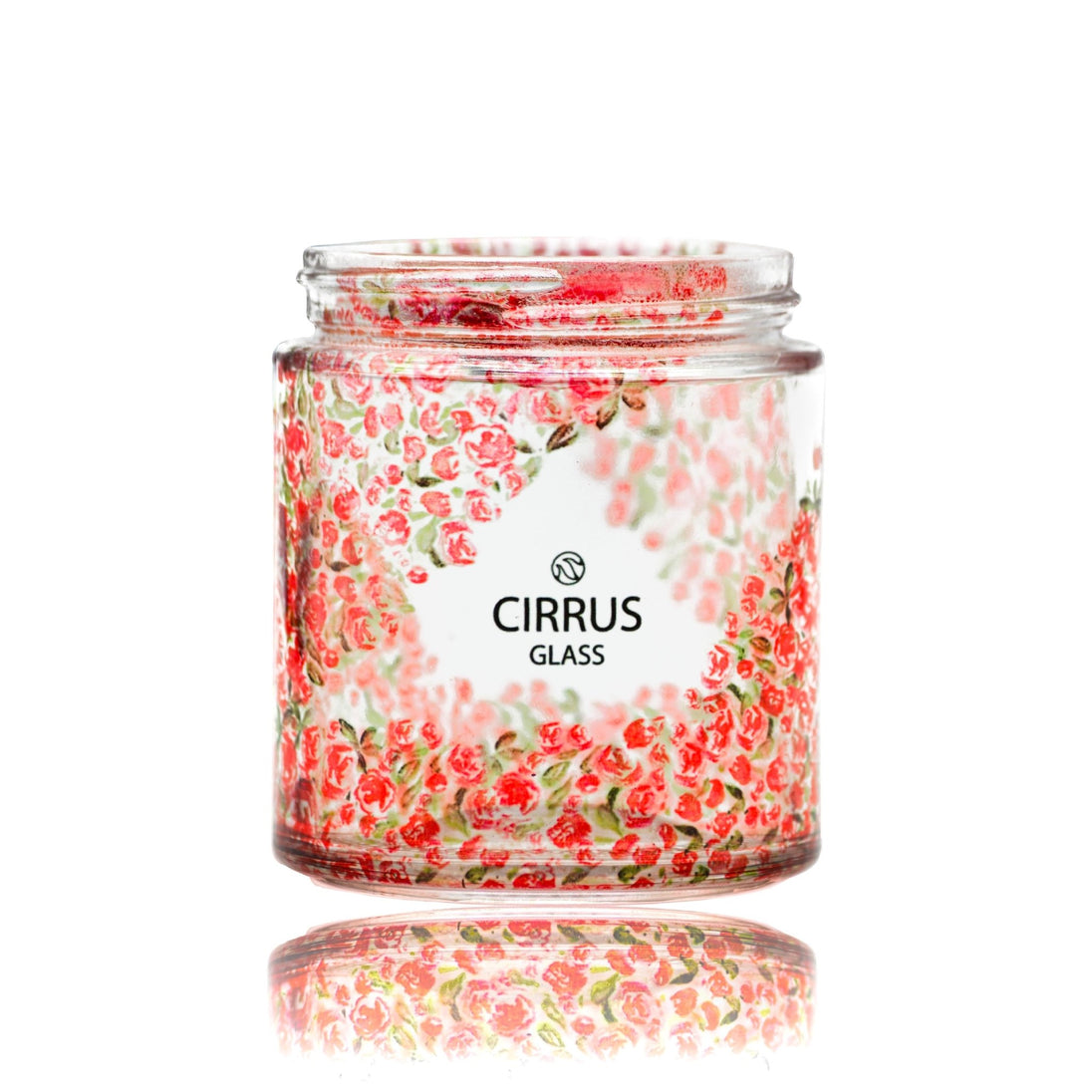 Cirrus Glass Rosa Stash Jar - Glasss Station