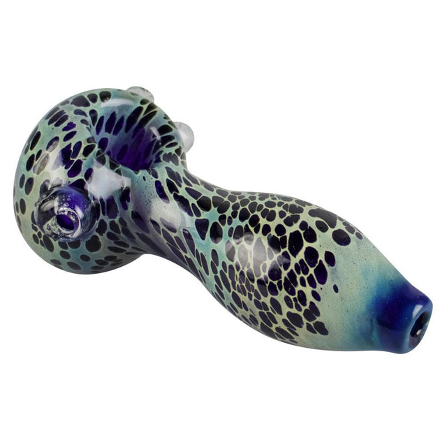 Color Spotted Glass Hand Pipe - Glasss Station