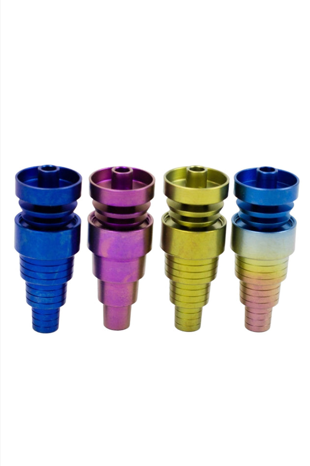 Color Titanium 6-in-1 Domeless Nail - Glasss Station