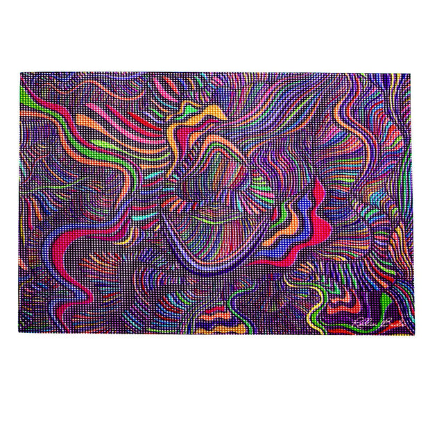 Colorful 8x11 Dab Mat - Glasss Station