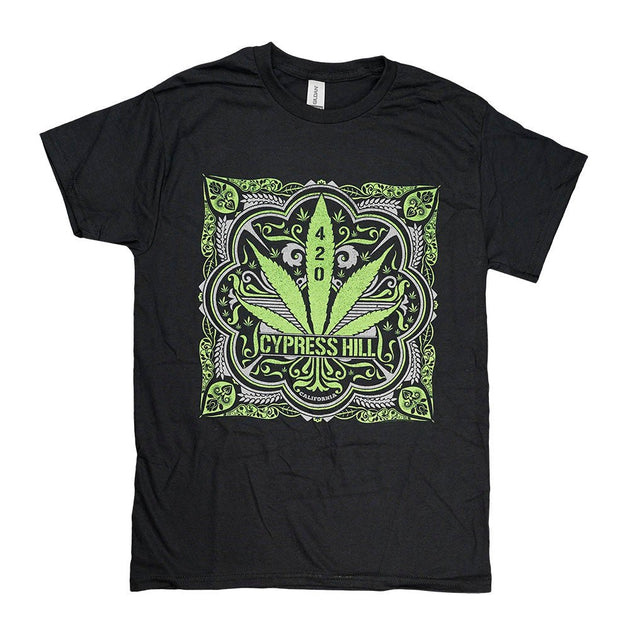 Cypress Hill Leaf T-Shirt - Glasss Station